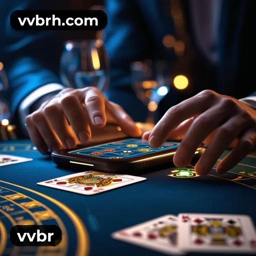 vvbr live casino floor with HD dealer streams